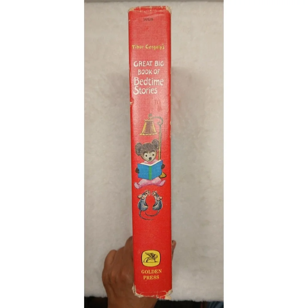 1967 Golden Book Tibor Gergely's Great Big Book of Bedtime Stories-Peggy Parish